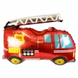 Foil Balloon Fire Truck